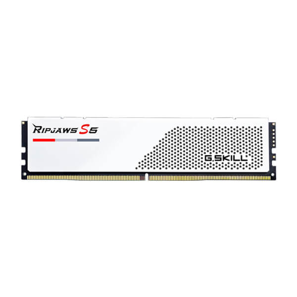 G.Skill Ripjaws S5 32GB (16GBx2) DDR5 5600MHz (Matte White)